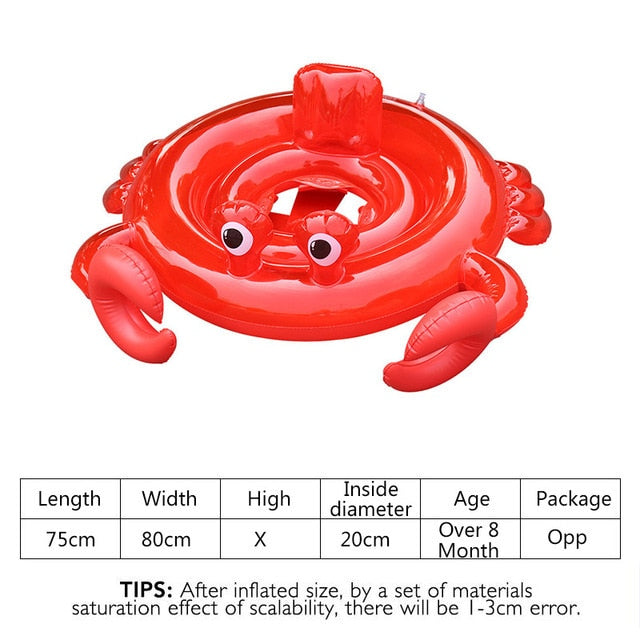 Inflatable Flamingo Kids Baby Swimming Ring Summer Beach Party Pool Toys Swimming Circle Pool Float Seat Accessories