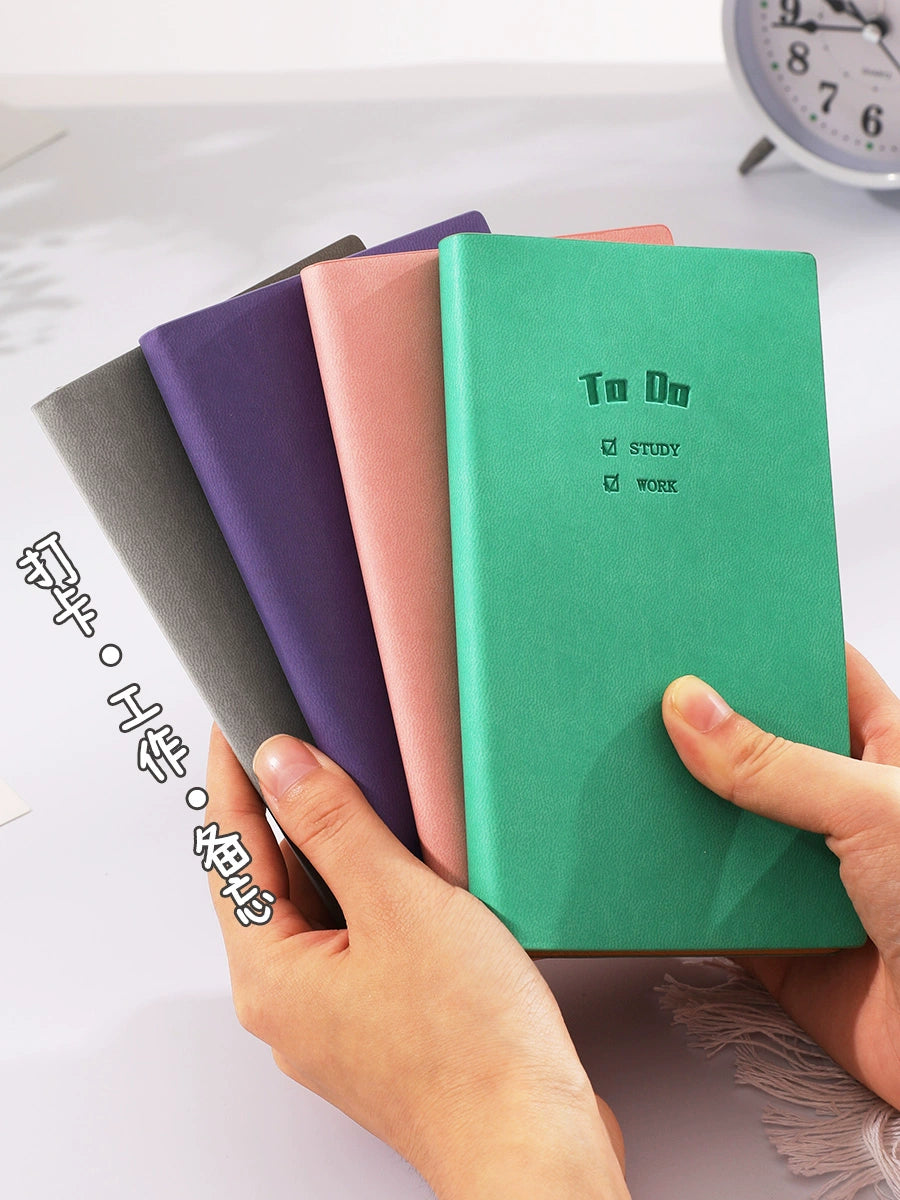 Notebook Todolist Daily Schedule Schedule Book A6 Small Portable Portable Diary Student Postgraduate Entrance Examination Self-Discipline Card Book Time Management Task List Memo Notepad Hand Account