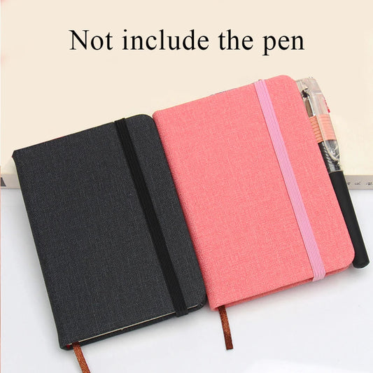 A7 Mini Notebook Portable Pocket Notepad Solid Color Daily Weekly Agenda Planner Notebooks Stationery Office School Supplies