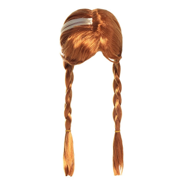 Copy of New Anna Elsa 2 Wig Princess Hair Bands Girls Party Fancy Accessories Princess Braid Headwear Christmas Hair Clips Kids Jewelry