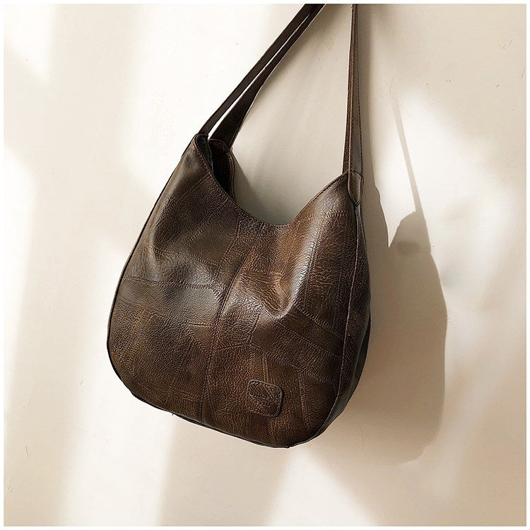 Ladies One Shoulder Bag Comfortable Oil Surface Trend Casual Bag