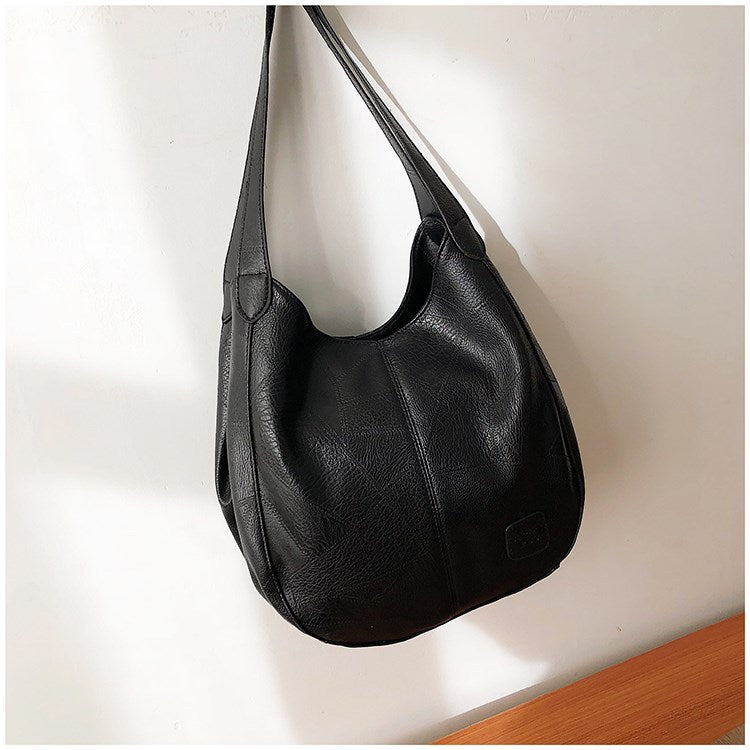 Ladies One Shoulder Bag Comfortable Oil Surface Trend Casual Bag