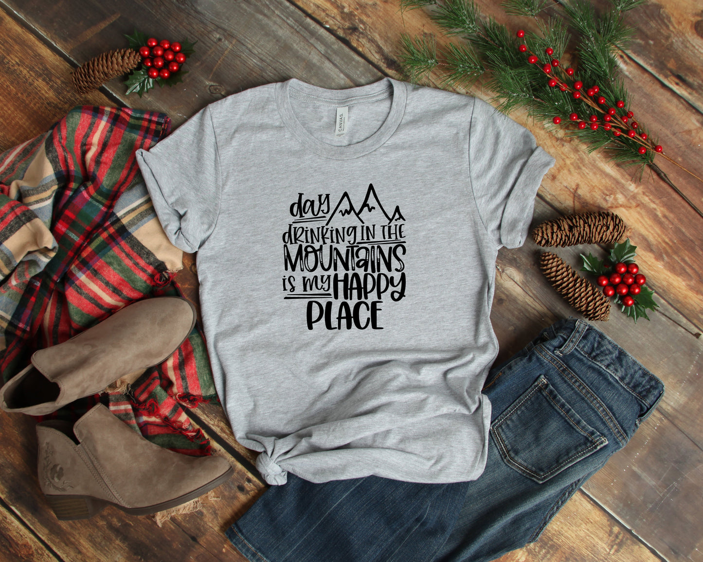 Day Drinking In the Mountains Shirt, Adventure Shirt