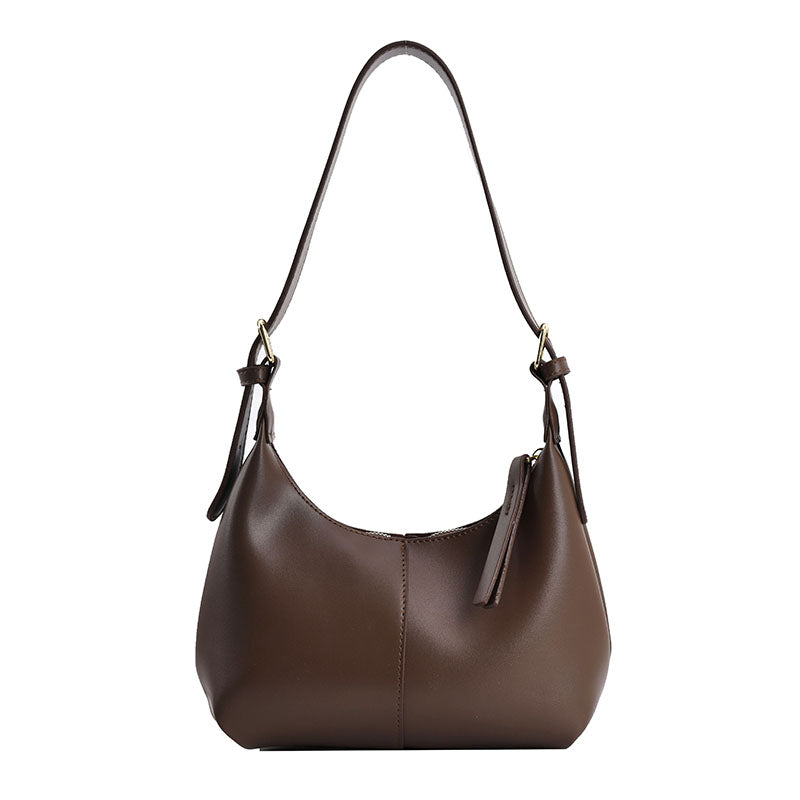 Simple And Fashionable Solid Color Shoulder Bag Under The Arms