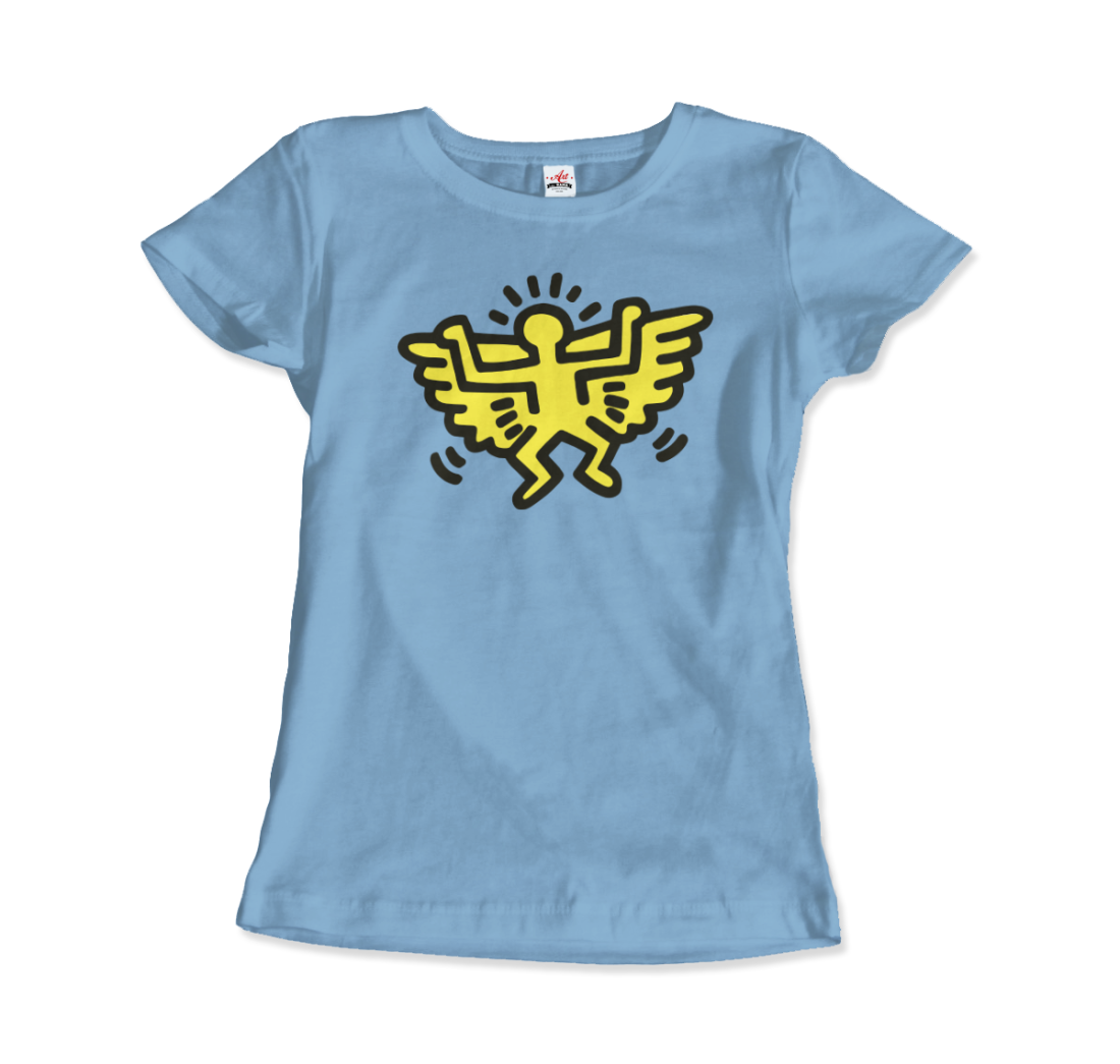Keith Haring Angel Icon, 1990 Street Art T-Shirt