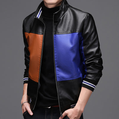 Brand Men Jacket 2020 Autumn Winter Leather Jackets For Man Clothing Motorcycle Long Sleeves Coat Fashion Korean Style Clothing