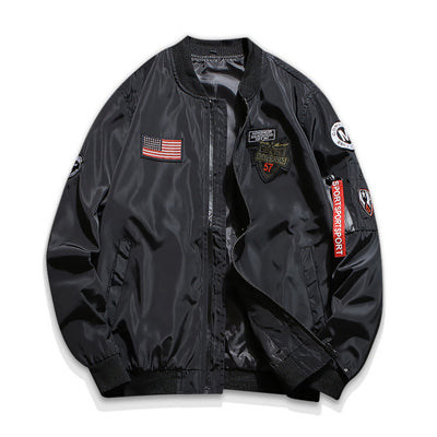Mens Bomber Jackets Fashion Men Anorak Hip Hop Streetwear Jackets Male Casual  Baseball Uniform Coats Clothing 4XL,YA787