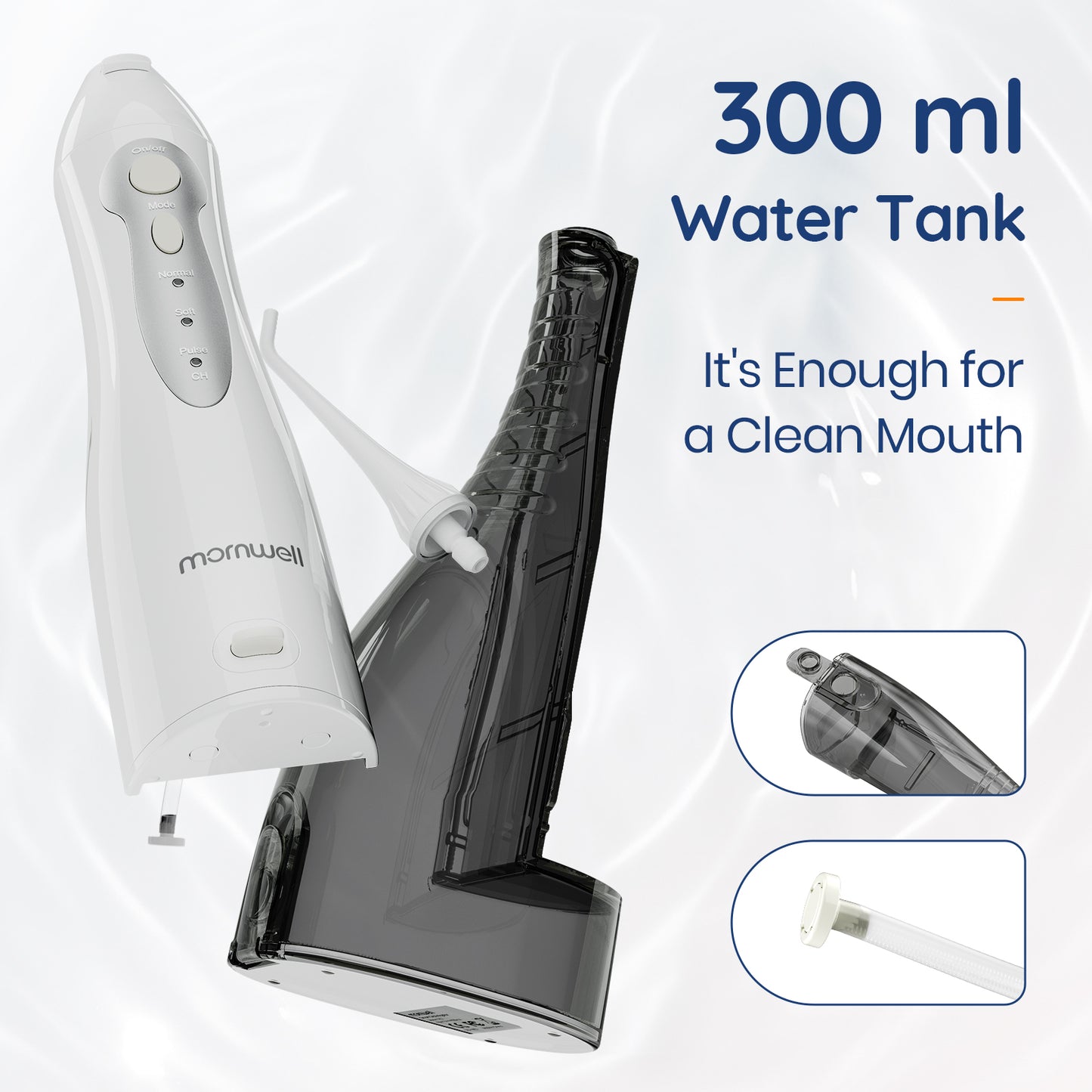 Oral Irrigator Water Flosser Portable Dental Water Jet 300ML
