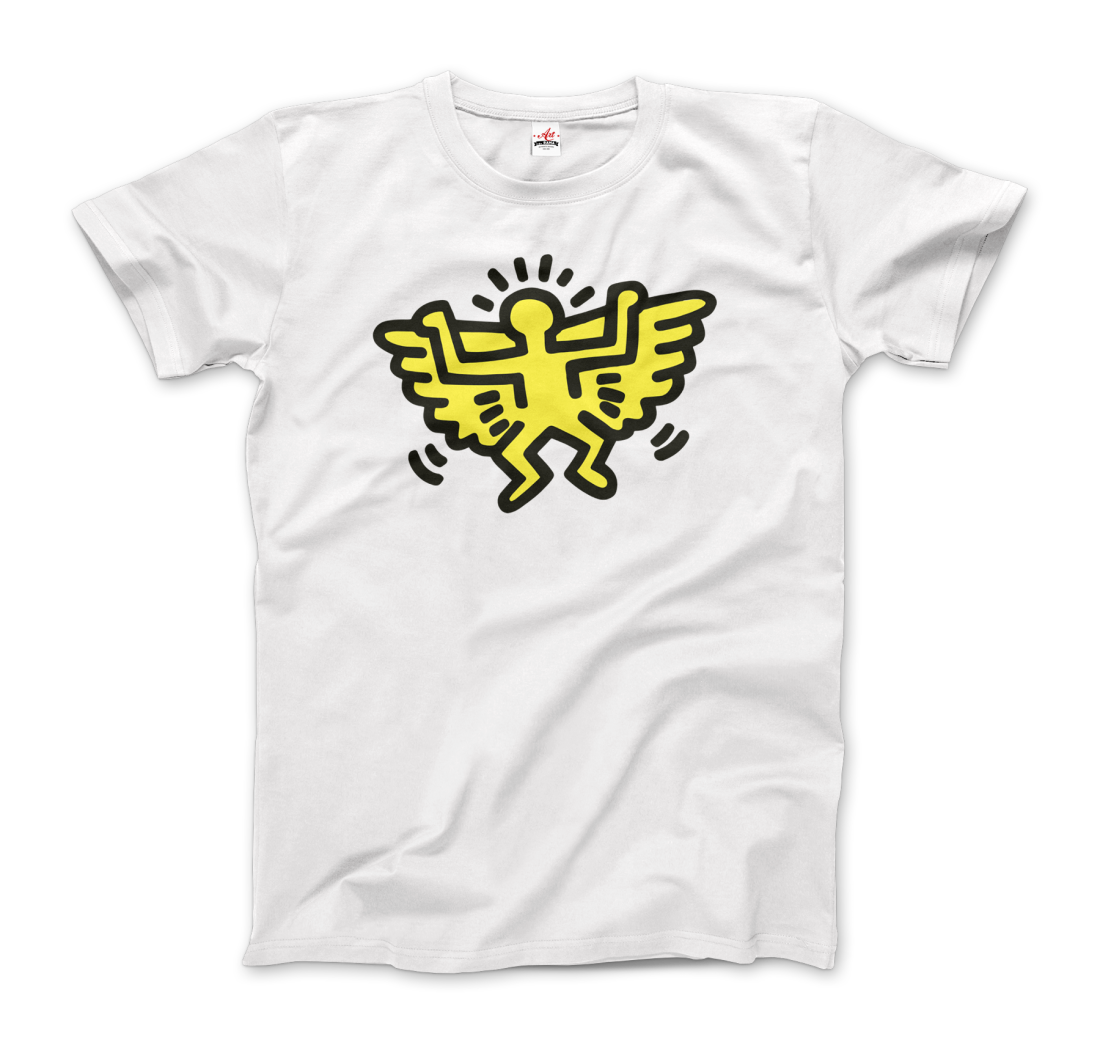Keith Haring Angel Icon, 1990 Street Art T-Shirt