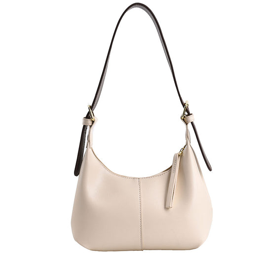 Simple And Fashionable Solid Color Shoulder Bag Under The Arms