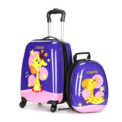 New Cute Cartoon Suitcases Wheel Kids dinosaur Rolling Luggage Set Spinner Trolley Children Travel Bag Student Cabin Trunk