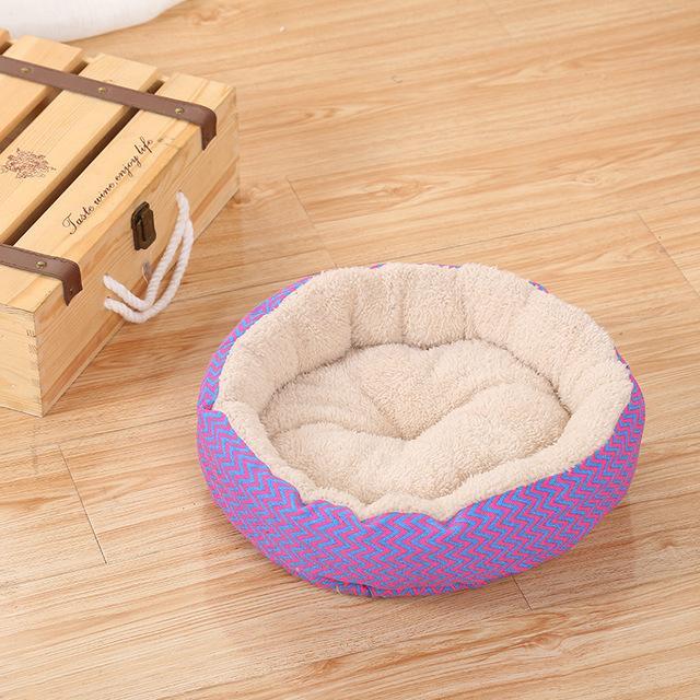 32  Hot Sales!Dog Bed Kennel Soft Dog Mats Puppy Cat Bed Pet House Nest Small Dog Pad Winter Warm Pet Cushion