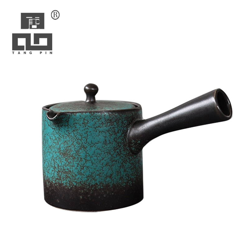 TANGPIN ceramic kyusu teapot green traditional chinese tea pot 200ml