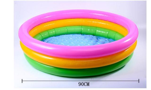 Rainbow Baby Inflatable Round Swimming Pool for 0-3 Years Old PVC Float  Accessories Kids Pscina Para Piscine Gonflable Alberca