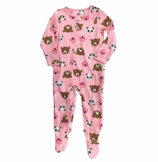 Children  boys and girls fleece Siamese climbing clothing with foot warm pajamas baby leotard Romper bag fart long climb