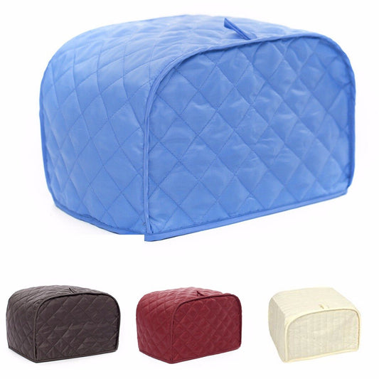 New Big Quilted Home Kitchen Dining Countertop Appliance 4 Slice Toaster Dust Cover