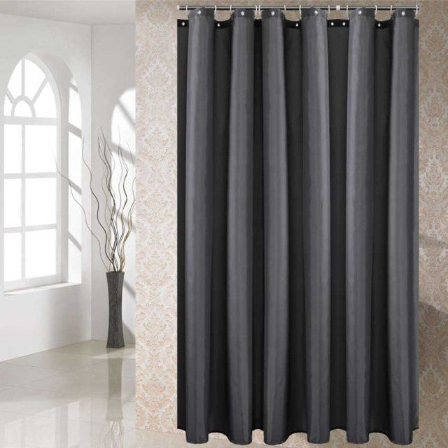 Modern Shower Curtains Geometric Flowers Cartoon Bath Curtain Cortina Waterproof Polyester For Bathroom with 12pcs Plastic Hooks
