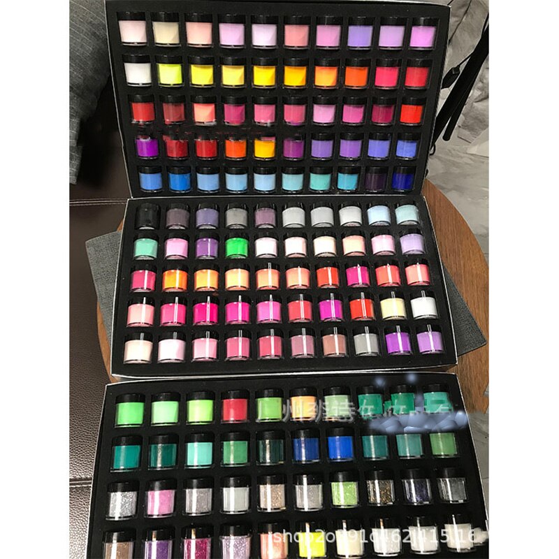 10/20/40/50 Jars  (10g Jar ) Acrylic Nail Dip Powder Acrylic + Dip Collection - Color List In Details Section For This Kit Set