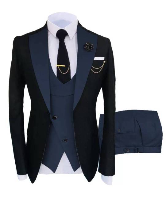 Terno 3 Pieces Men Suits For Wedding 2021 Custom Made Classic White Blazer Business Prom Suits Groomsmen Groom Mens Tuxedo