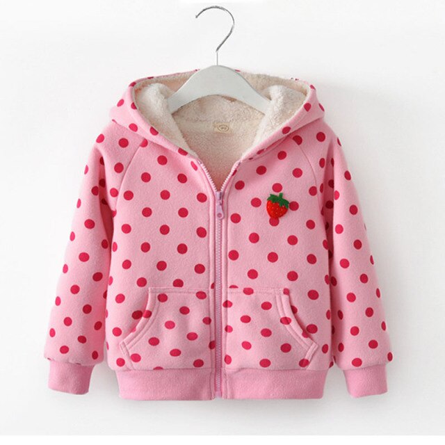 Baby Loose Coat Jacket Lovely Coat Zipper Children 2020 New Autumn Winter Outwear Baby Toddler Clothing 1-5 Year