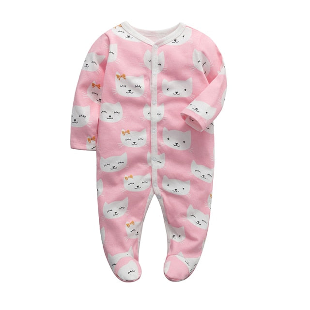Baby Romper Newborn baby boys girls clothes 3 6 9 12 months cotton infant jumpsuit toddler kids clothing - Shop 24/777