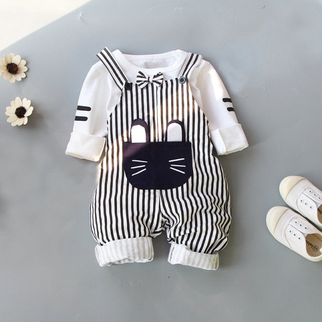 LZH Newborn Baby Girls Clothes 2021 Autumn Spring Baby Boys Clothes Set 2pcs Kids Outfits Infant Clothing For Baby Costume Suit - Shop 24/777