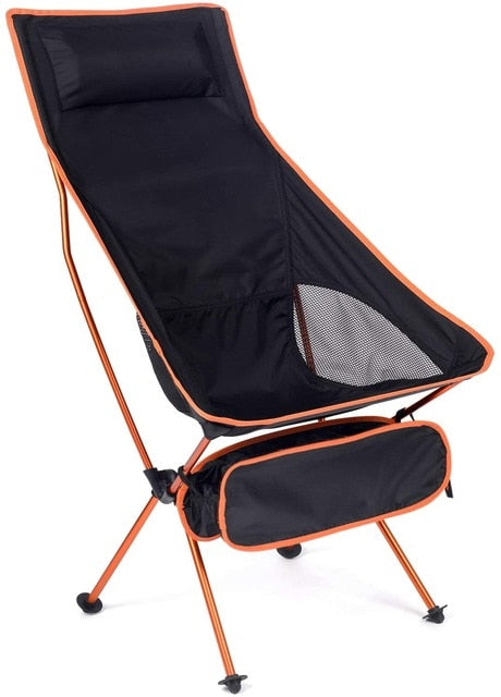 Outdoor Portable Camping Chair Oxford Cloth Folding Lengthen Camping Seat for Fishing BBQ Festival Picnic Beach Ultralight Chair - Shop 24/777