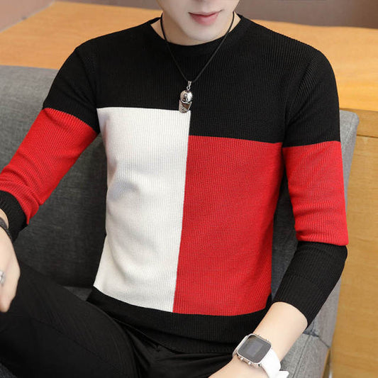 2021 Winter New Arrival Warm Sweaters O-Neck Wool Sweater Men Brand Clothing Knitted Cashmere Pullover Men m-3xl
