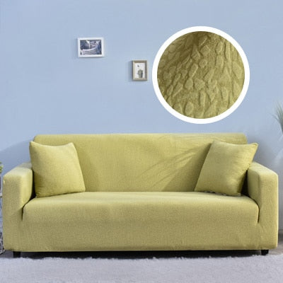Slipcovers Sofa Cover for Living Room Couch Cover Stretch Sectional Elastic Stretch L shape Armchair Cover Deep Sofa 4size