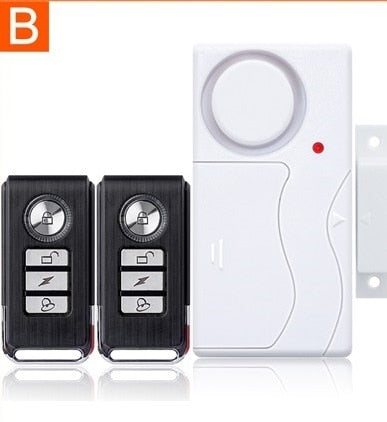 Darho Door Window Entry Security Wireless Remote Control Sensor Doorbell Burglar Security Alarm System Home Protection Kit