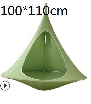 Camping Teepee for Kids Adults Silkworn Cocoon Hanging Swing Hammock tent for Outdoor Hamaca Patio Furniture Sofa Bed Swings