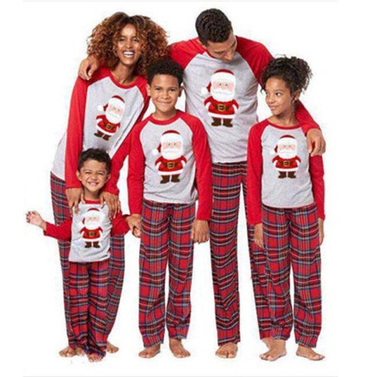 2021 Family Christmas Pajamas Matching Santa Claus Adult Father Mother Kid Clothes Xmas Pyjamas Dad Mom Daughter Son Outfit Pjs