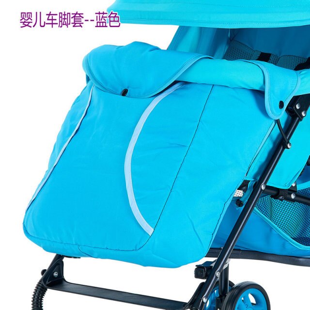 Stroller Accessories Baby Stroller Foot Winter Feet Warm Thickened Windproof Baby Cars Cover Colorful Kids Stroller Foot Cover