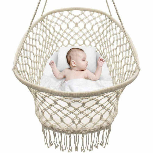 Baby Crib Hanging Cradle, Hanging Bassinet and Portable Swing for Baby Nursery